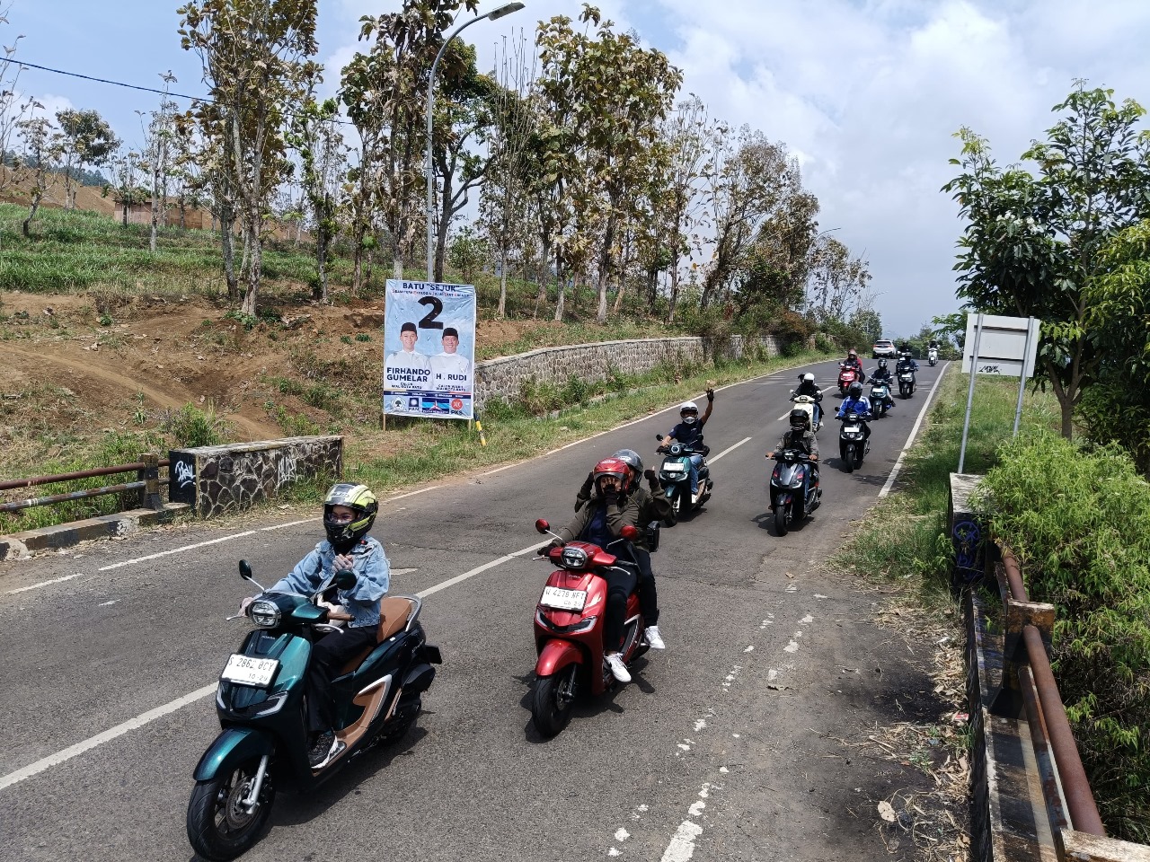 Cari Aman Berwisata Akhir Tahun Berkendara Sepeda Motor ke Kota Batu